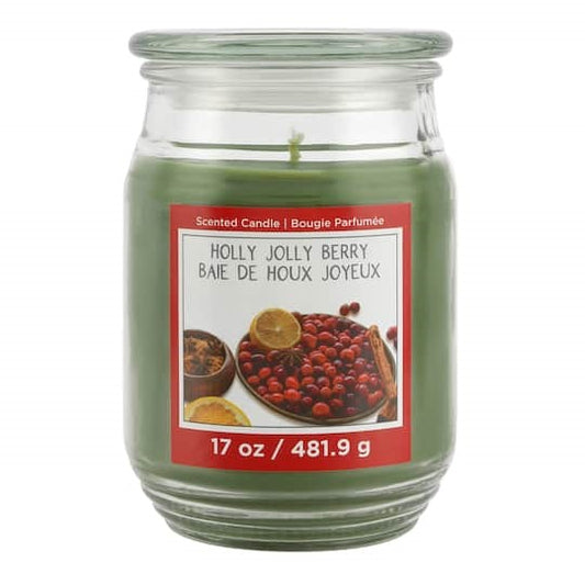 Holly Jolly Berry Scented Jar Candle by Ashland®