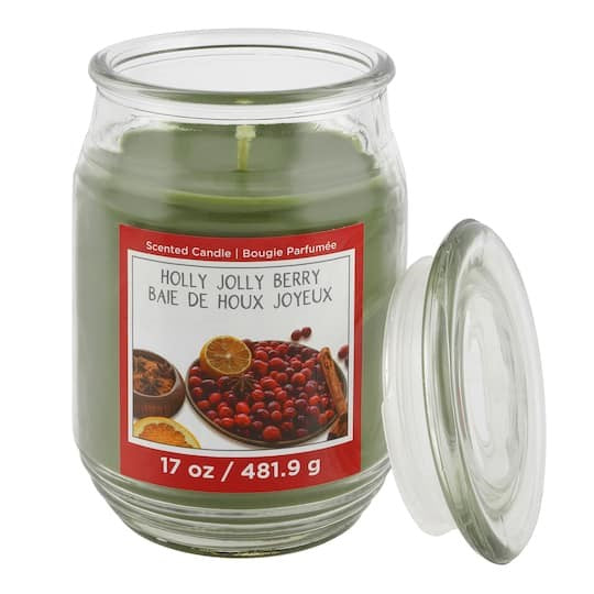 Holly Jolly Berry Scented Jar Candle by Ashland®