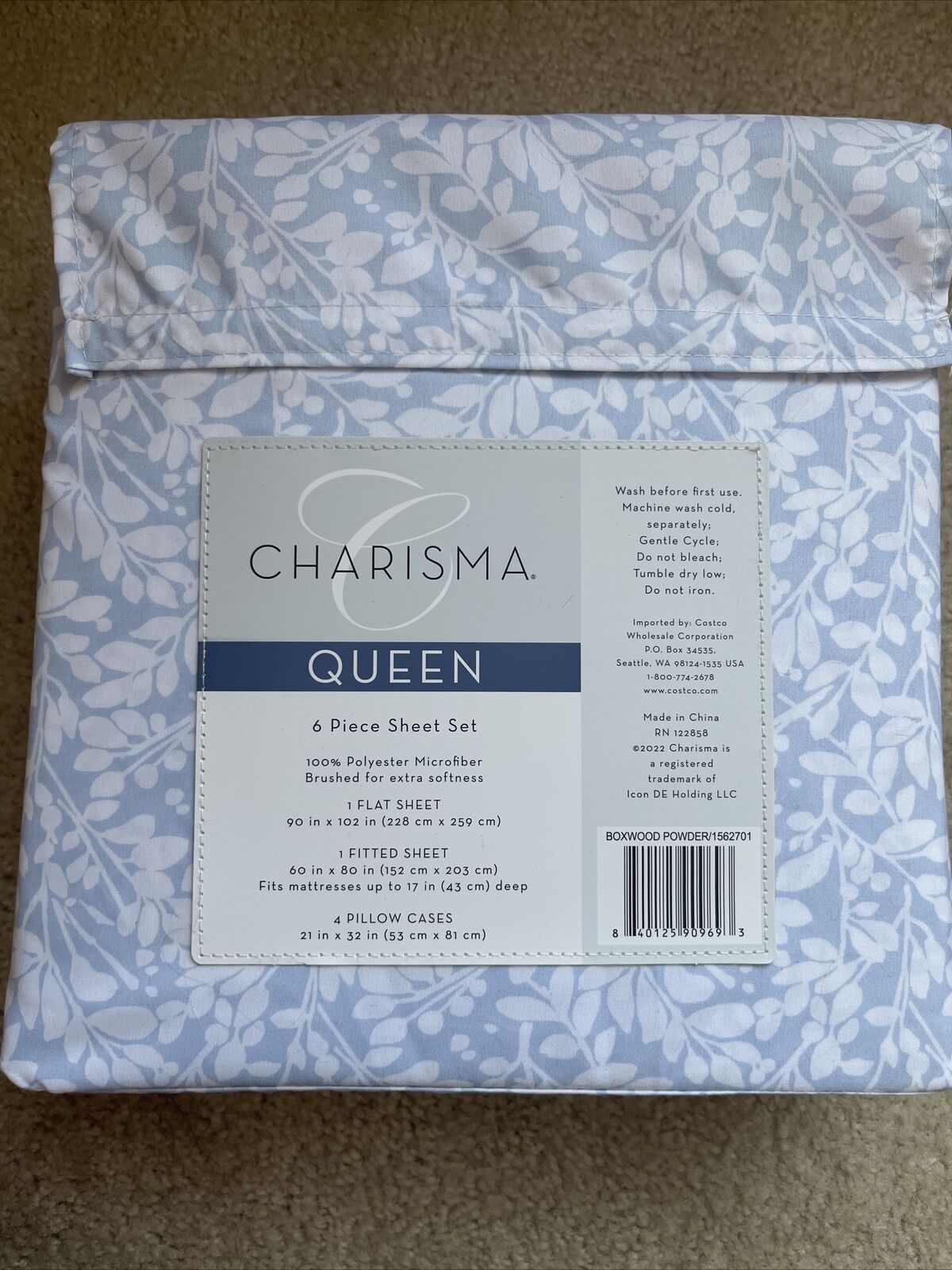 Charisma 6 Piece Sheet Set - Queen